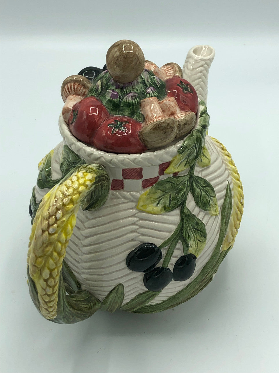 Fitz & Floyd Vegetable Teapot