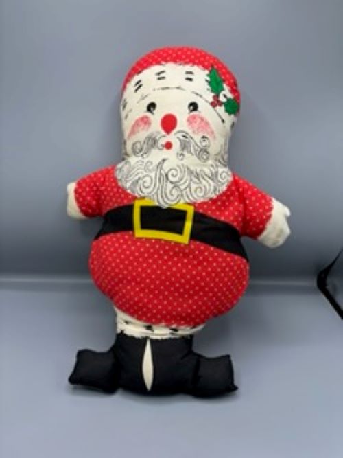Vintage small Santa pillow
