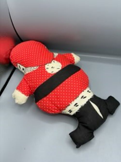 Vintage small Santa pillow