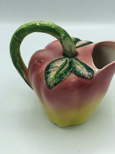 Italian Pottery Apple Pitcher