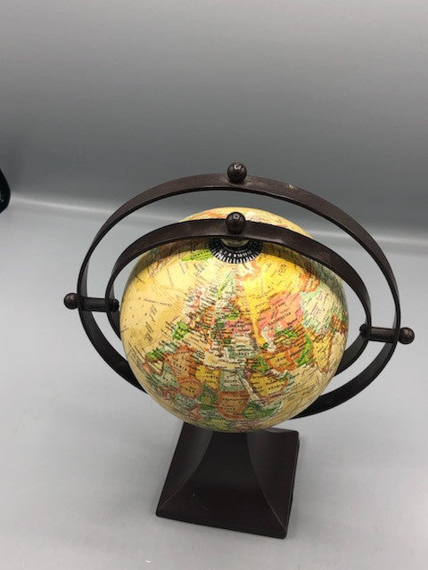 Small globe on base