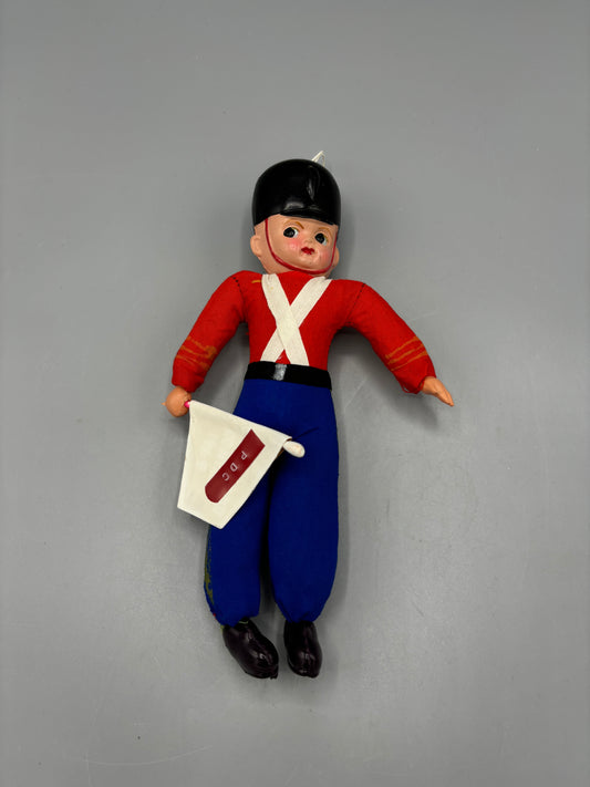 Vintage 50s British Royal Guard doll