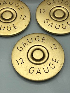 Shot Gun 12 gauge coasters