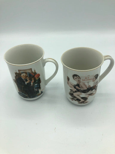 Norman Rockwell Mugs