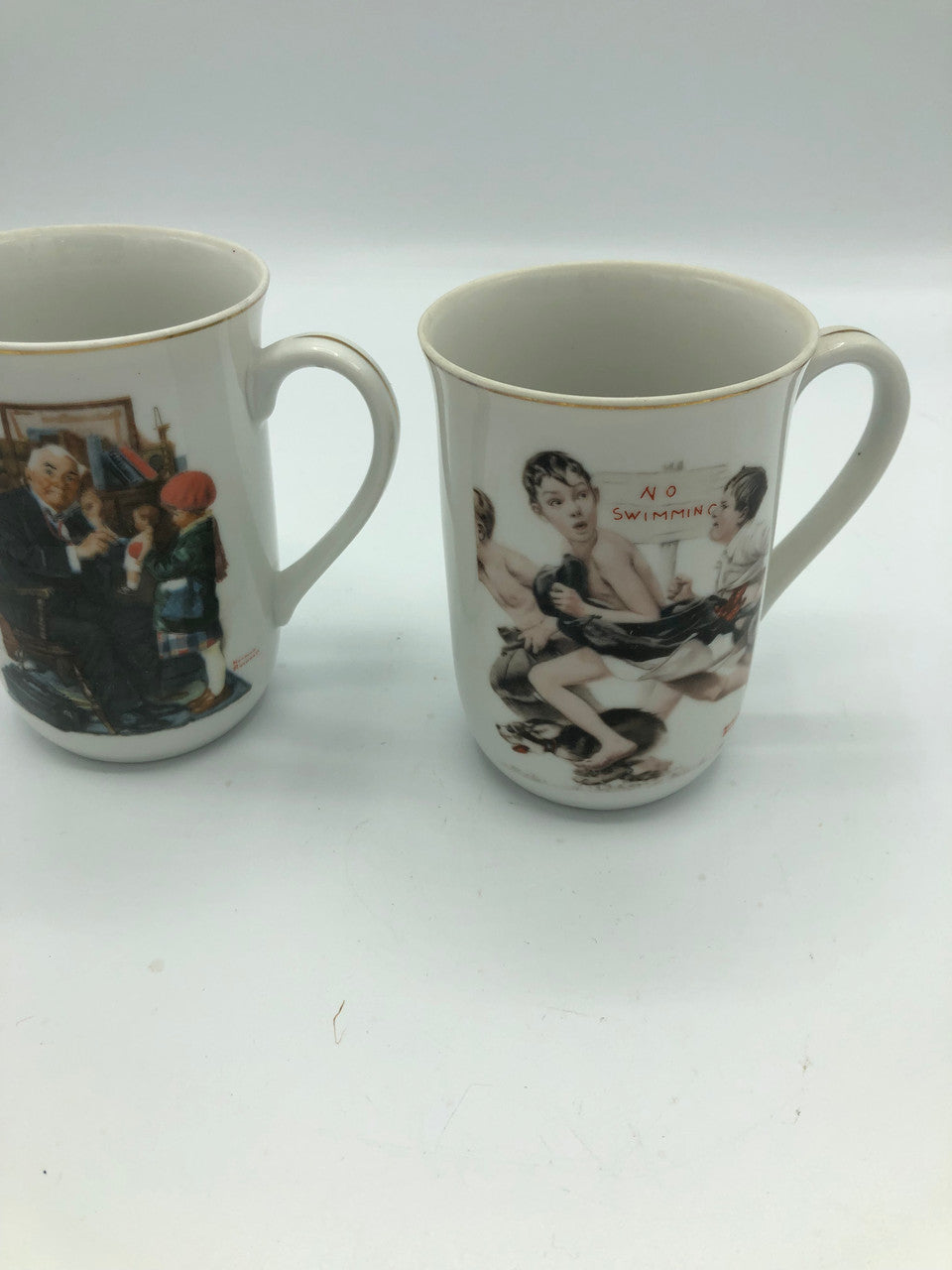 Norman Rockwell Mugs