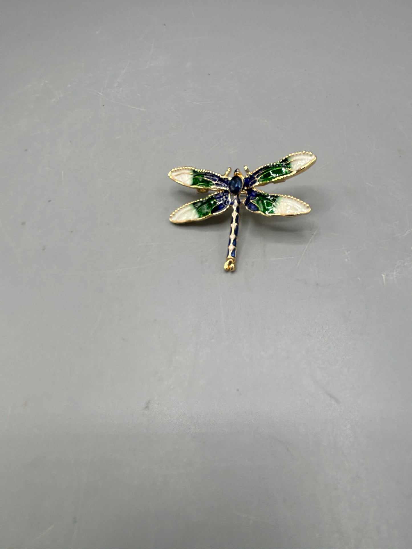 Enamel Dragonfly brooch