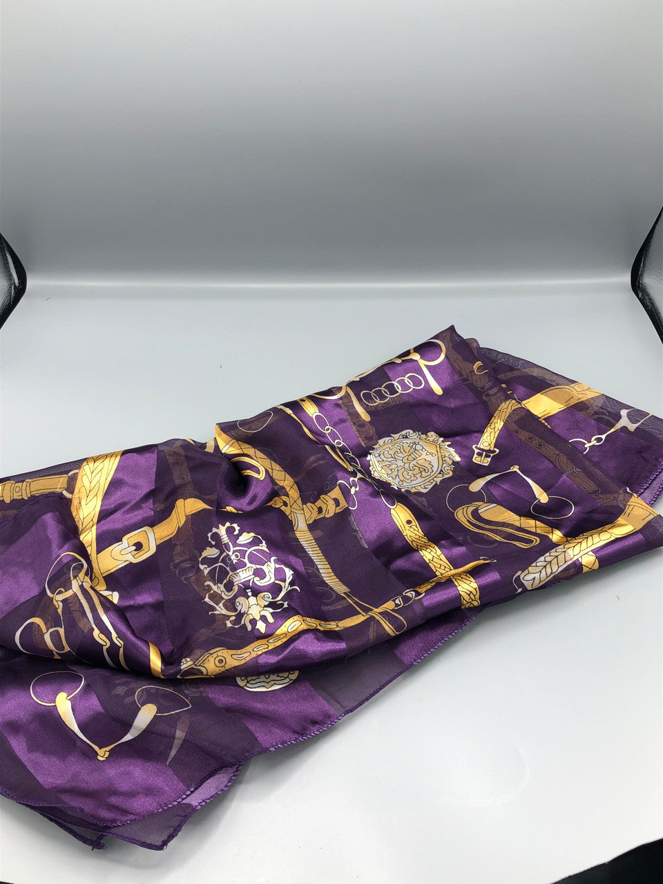 Purple & Gold scarf