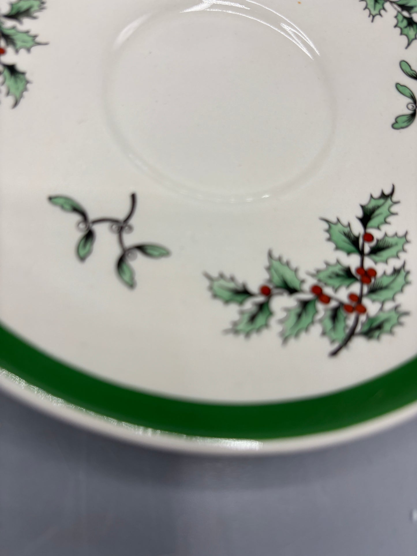 Spode Christmas tree saucer