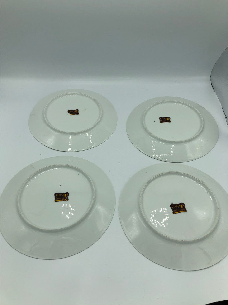 Set of 4 Wine & Cheese Decorative Plates