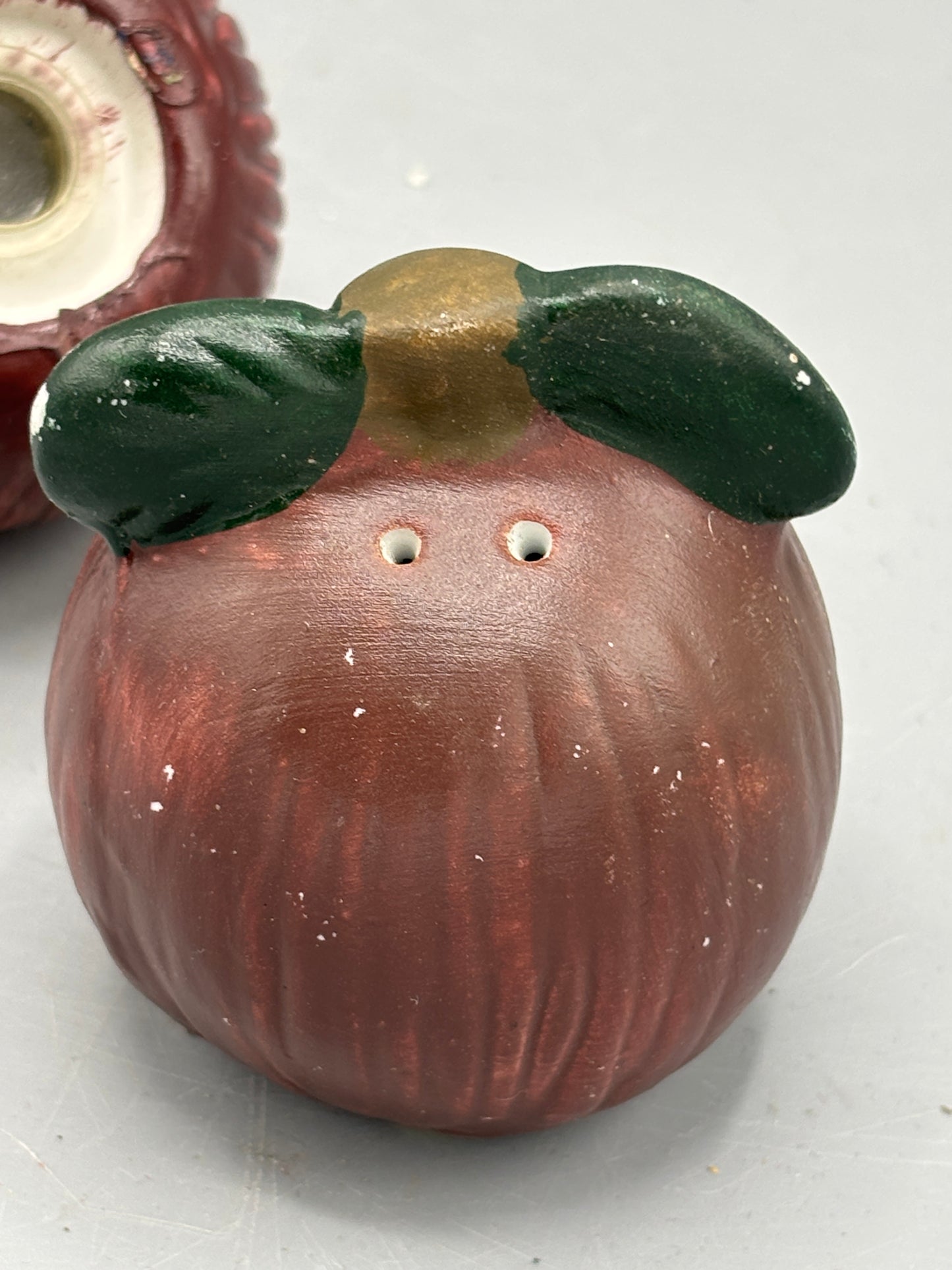 Vintage Apple Salt & Pepper