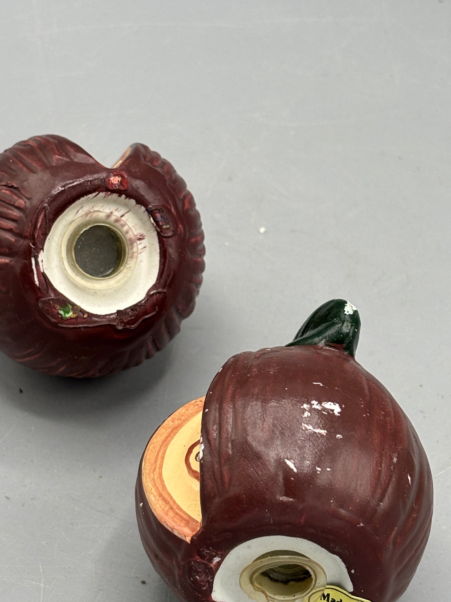 Vintage Apple Salt & Pepper