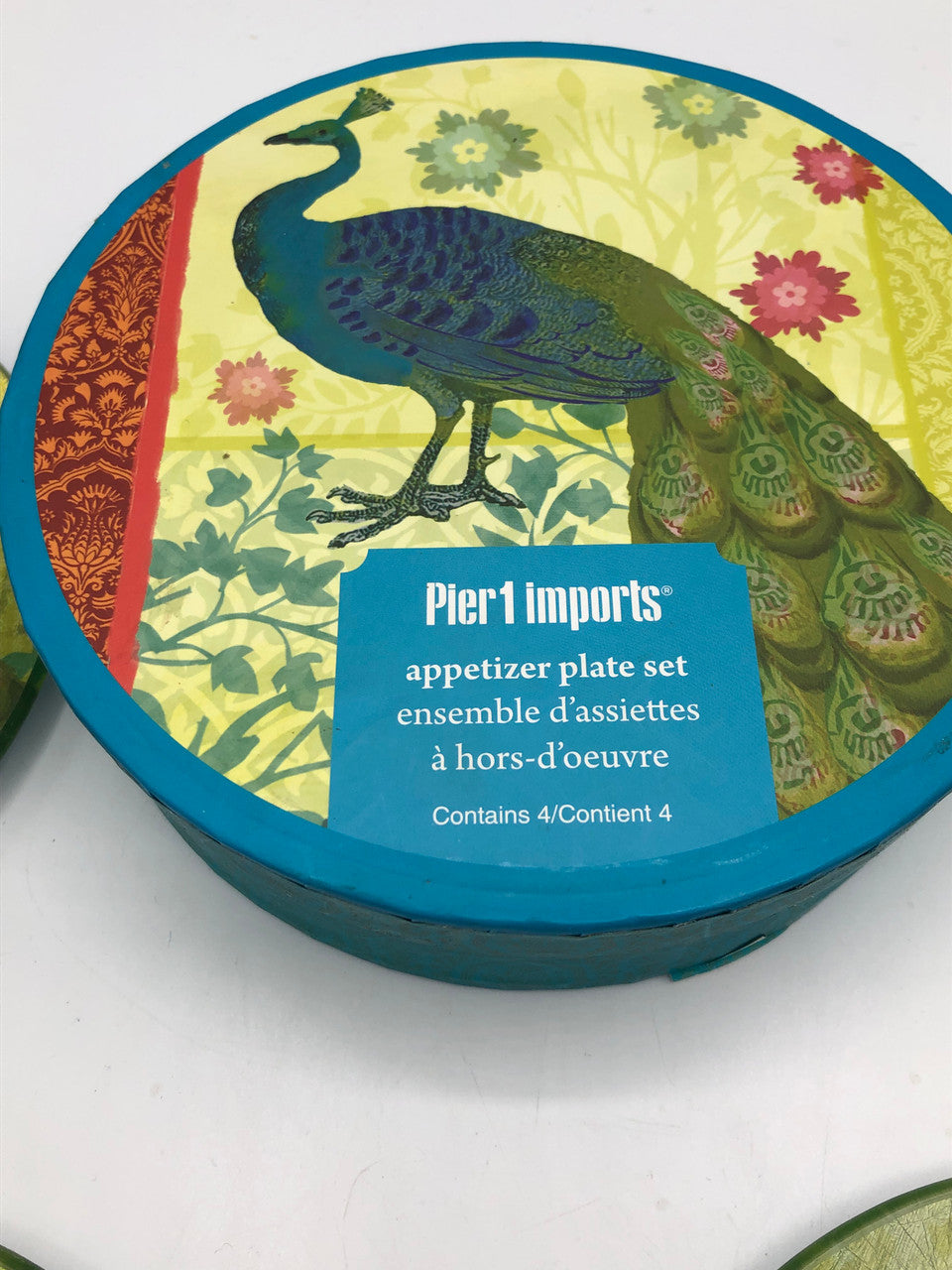 Pier 1 Import Peacock Plates