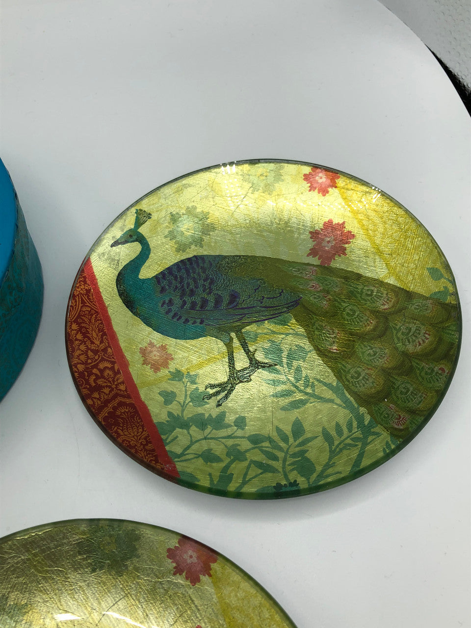 Pier 1 Import Peacock Plates