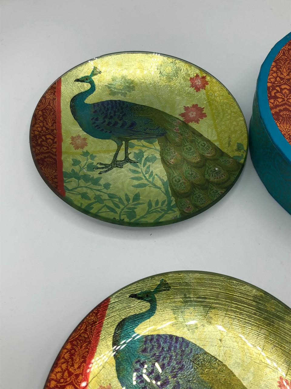 Pier 1 Import Peacock Plates