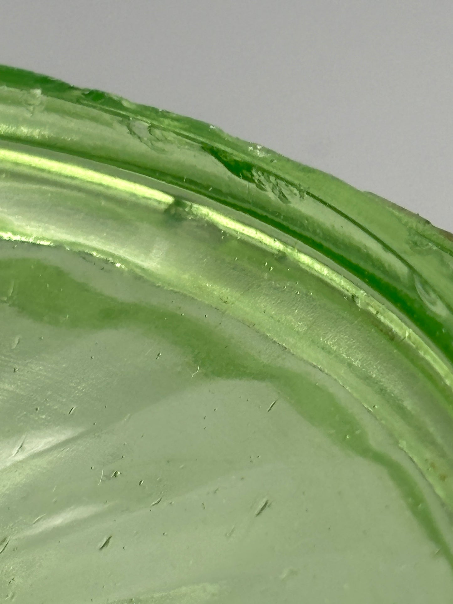 Anchor Hocking Uranium glass candy dish