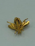 Silver & Gold tone Bee pin