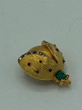 Vintage brooch lady bug