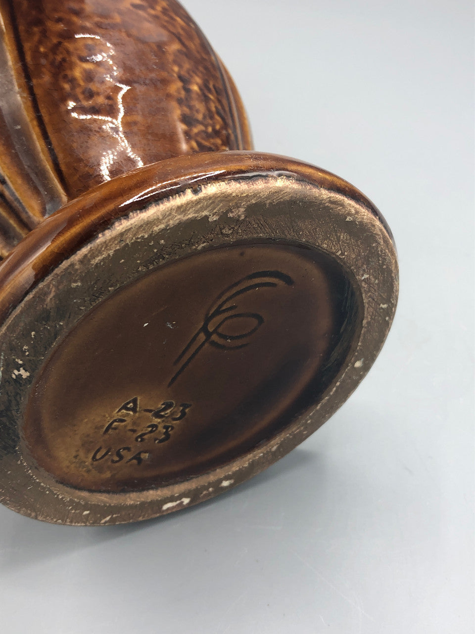 Vintage california pottery vase