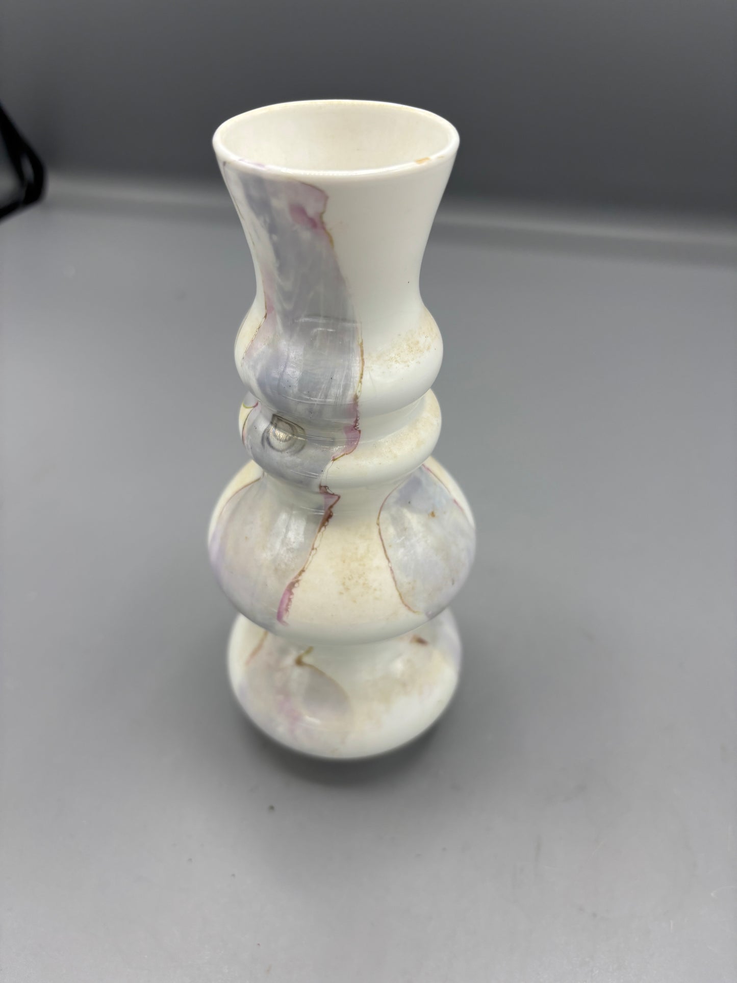 Antique milk glass vase