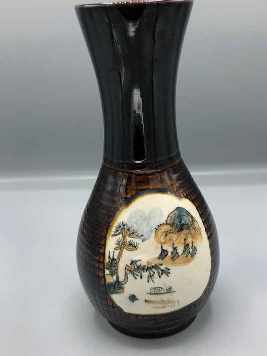 Japanese Porcelain Hand Painted Vase