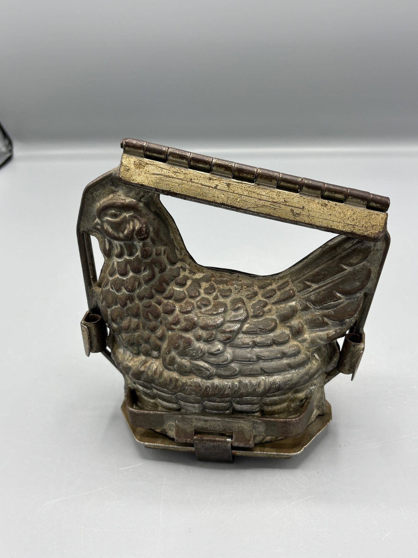 Vintage Hen on a basket Chocolate Mold