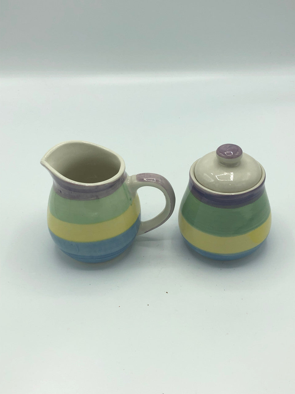 Rainbow Collection Sugar & Creamer