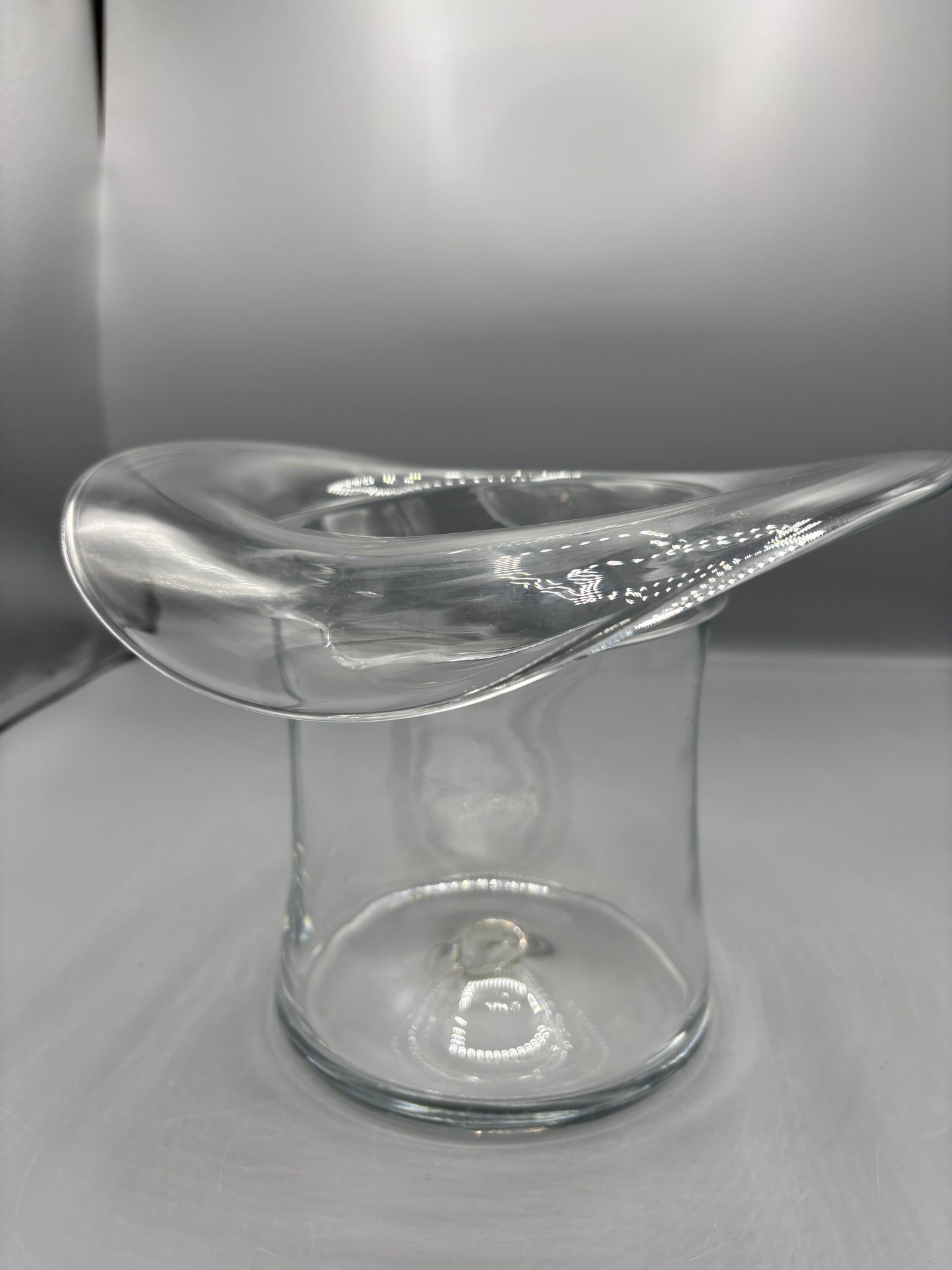 Vintage 50s Blenko Tophat vase