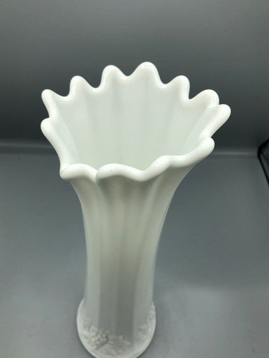 *Westmoreland milk glass grape vase