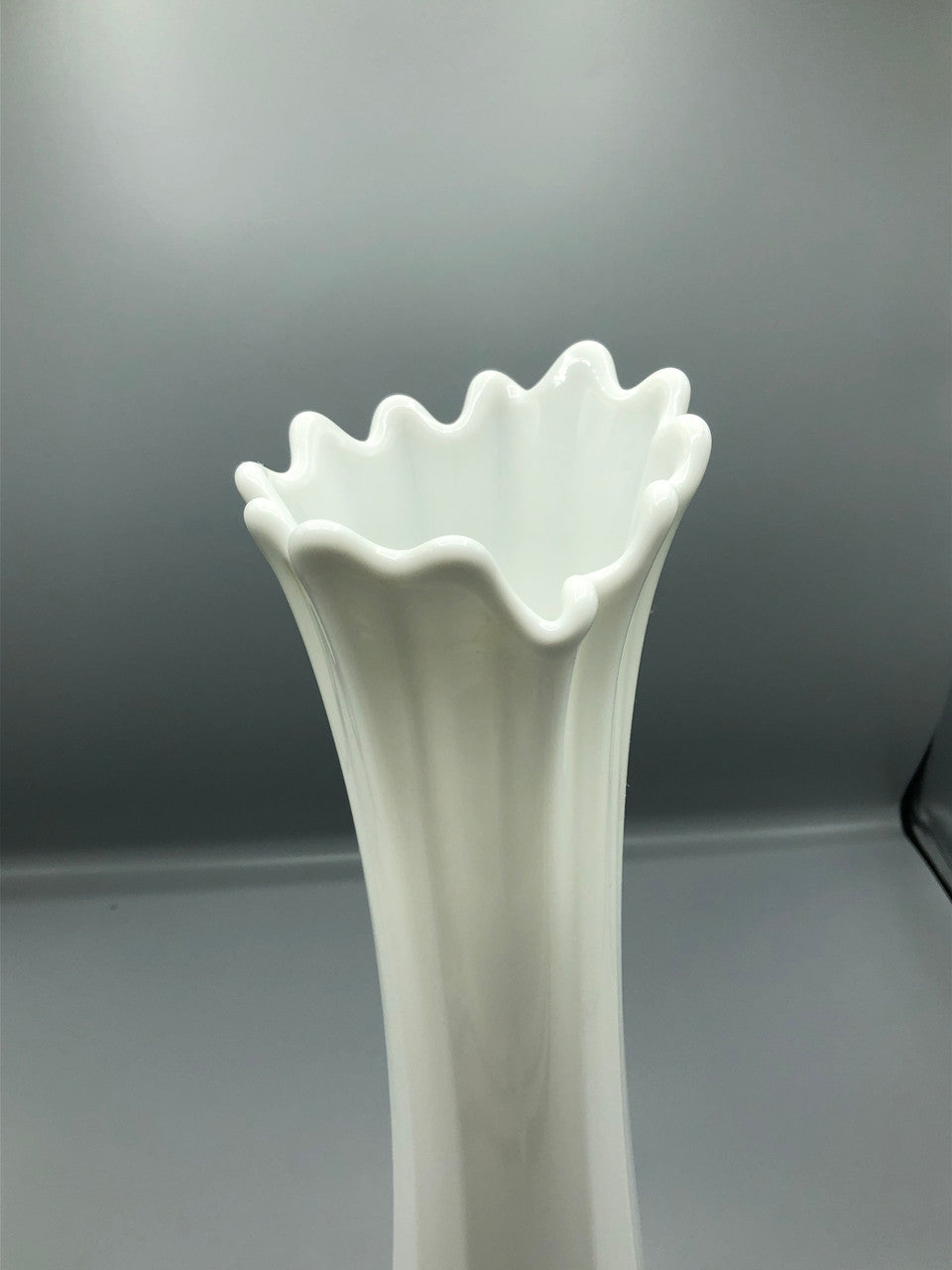 *Westmoreland milk glass grape vase