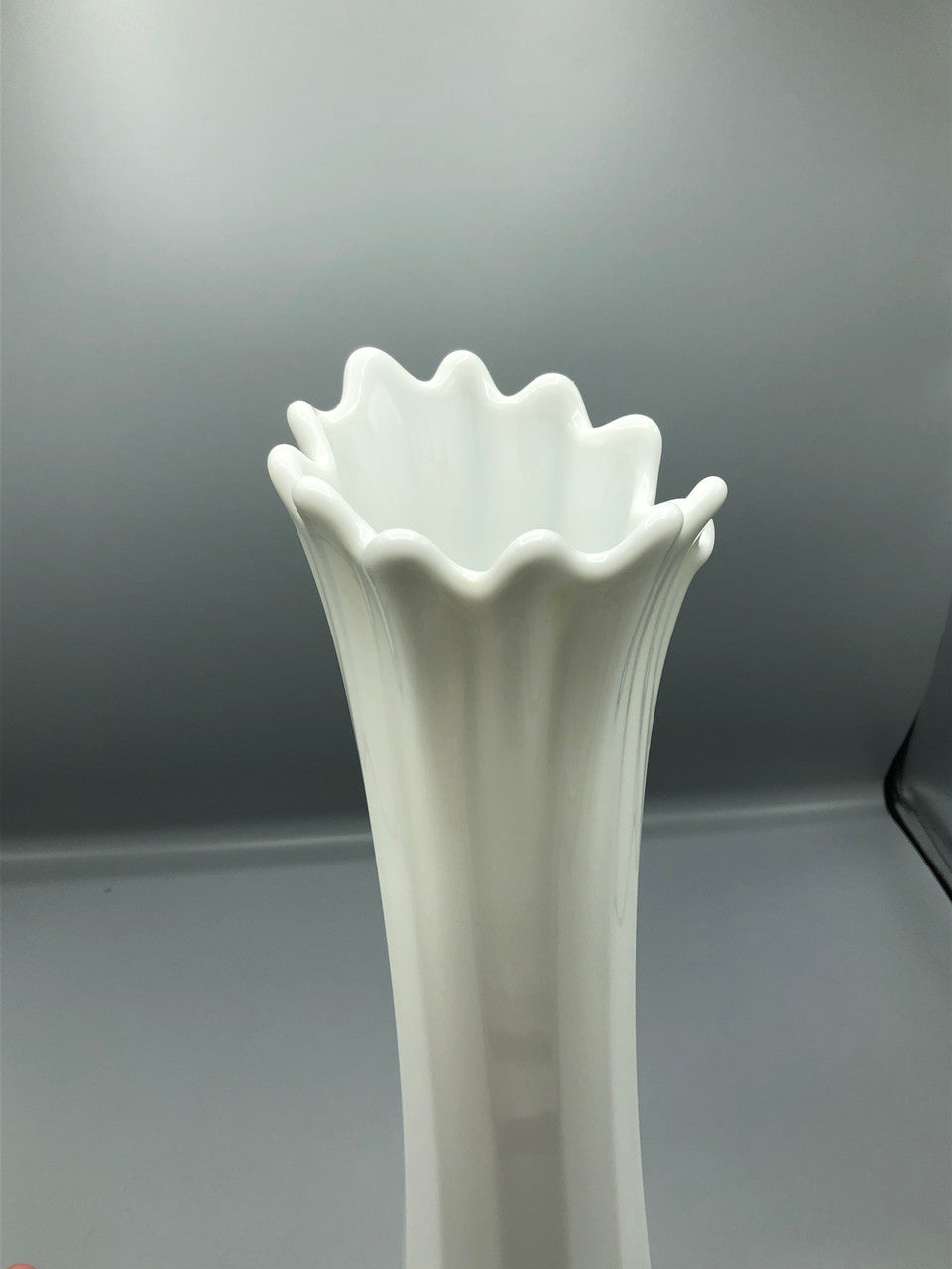 *Westmoreland milk glass grape vase