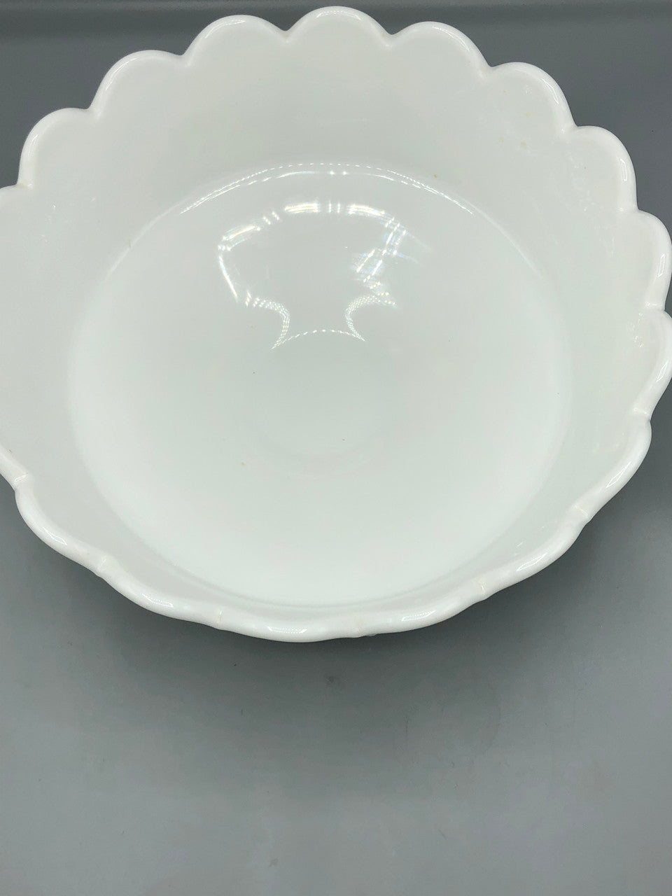 Westmoreland Milk Glass Fruit Bowl 10" Wide