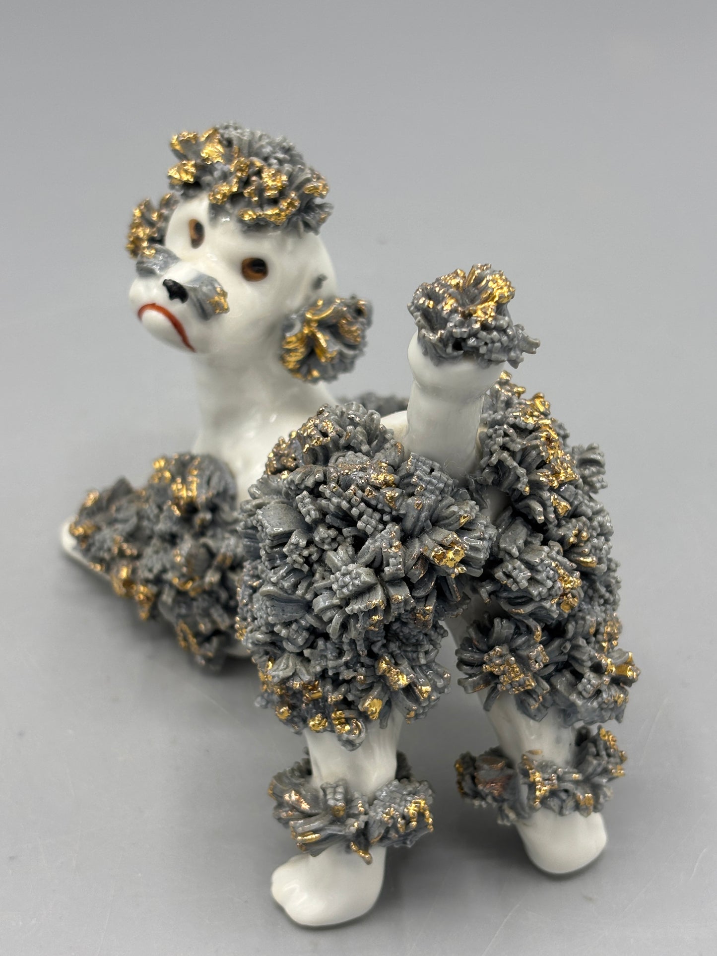 Vintage Spaghetti Poodle dog figure