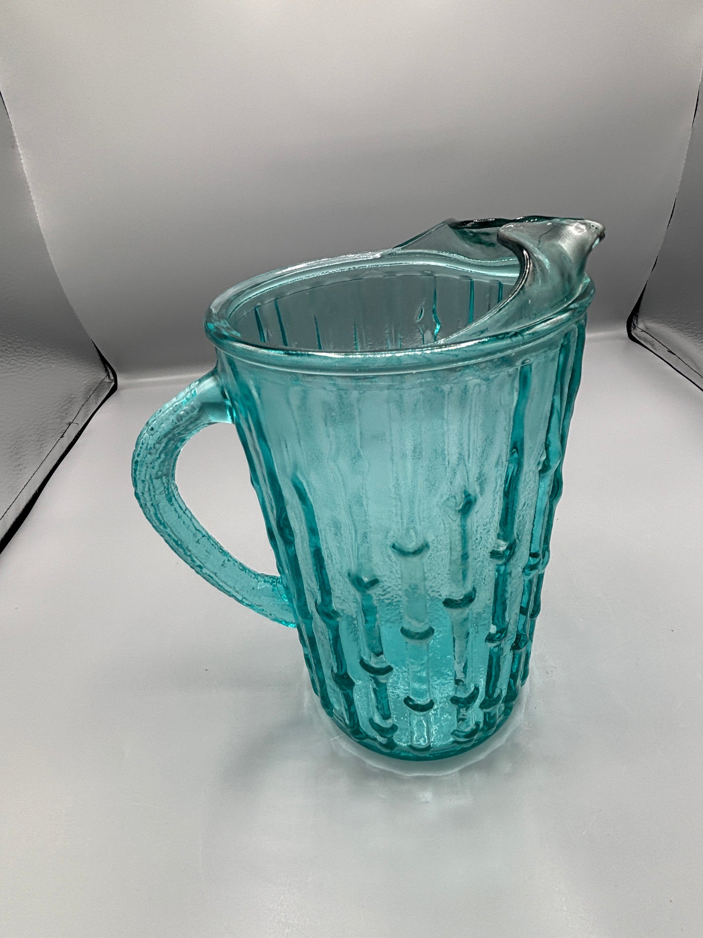 Vintage Anchor Hocking Tahiti Bamboo pitcher