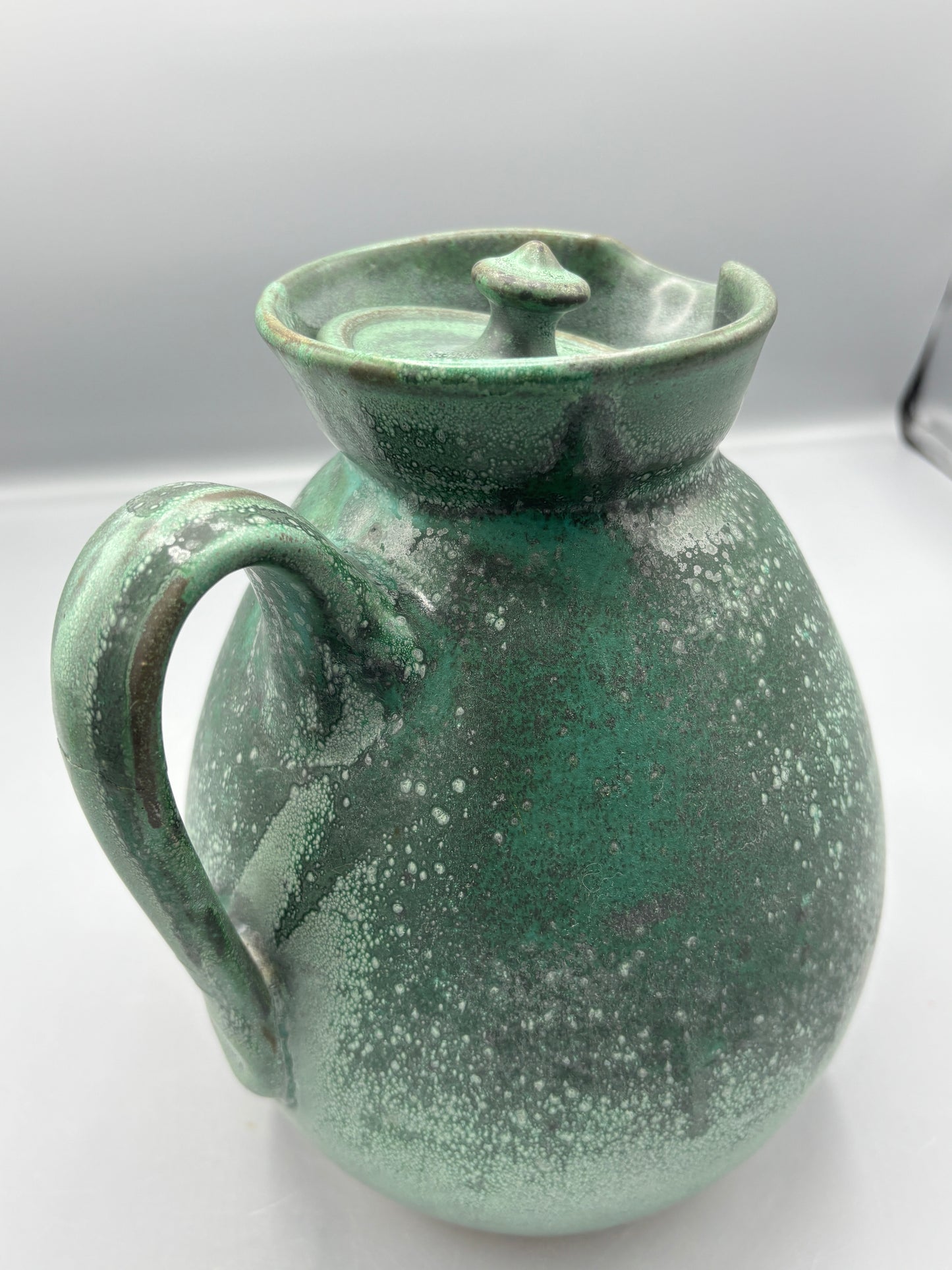 Vintage Vernon Owens Jug town pottery pitcher