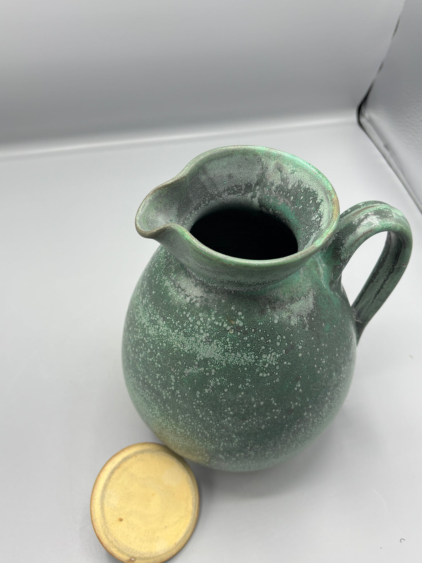 Vintage Vernon Owens Jug town pottery pitcher