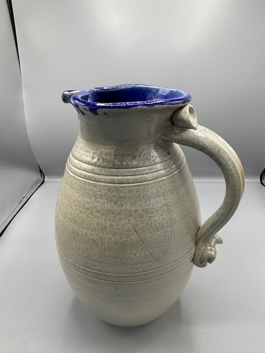Vintage Williamsburg pottery stoneware pitcher