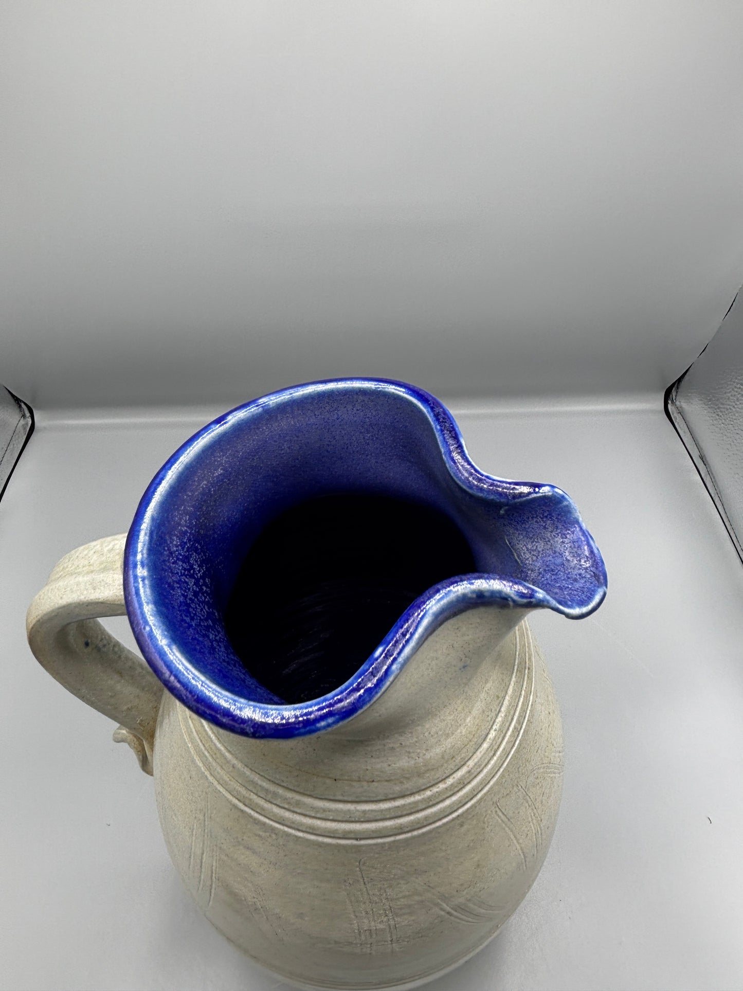 Vintage Williamsburg pottery stoneware pitcher