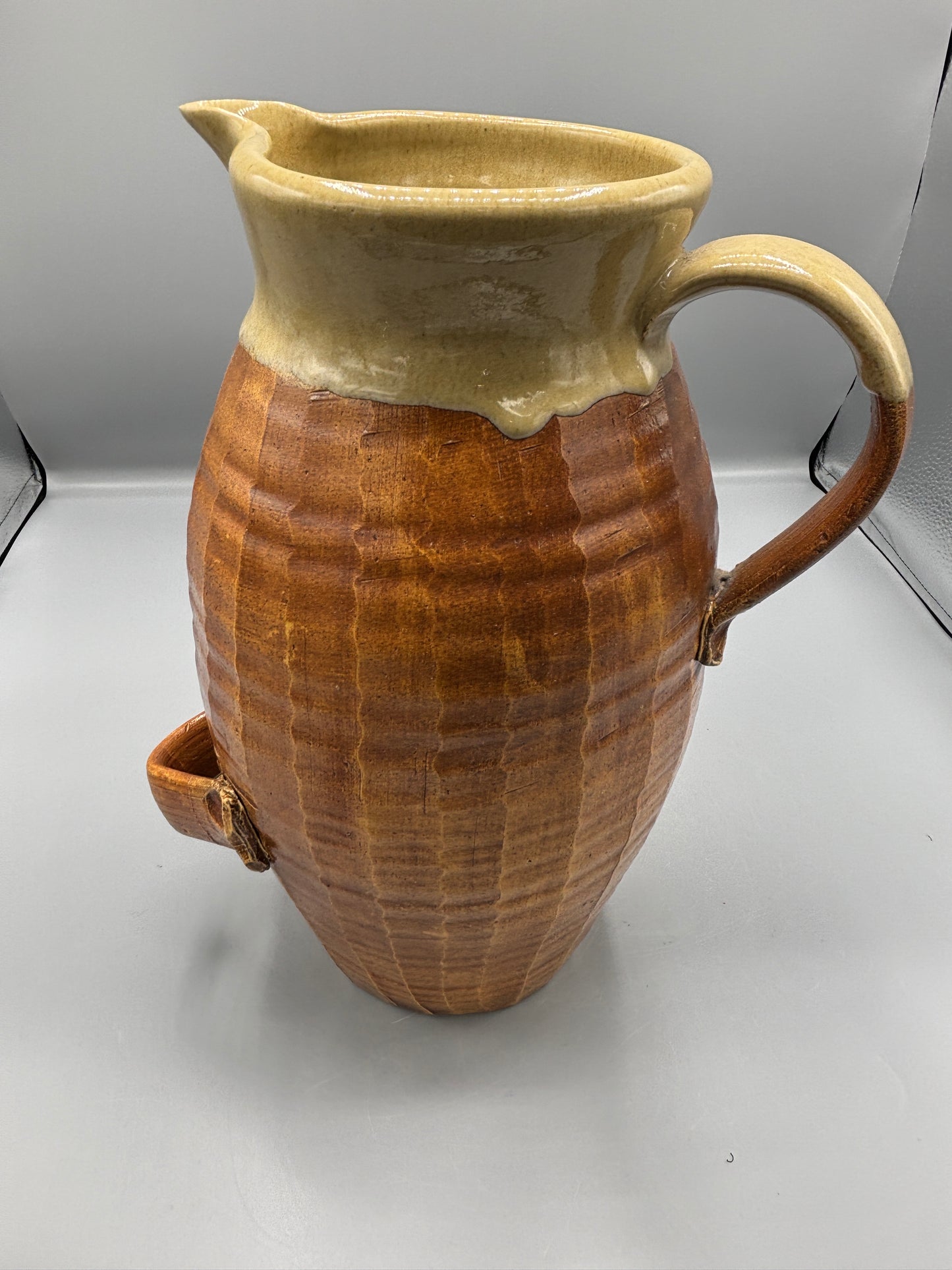 Vintage Ken Poole pottery pitcher