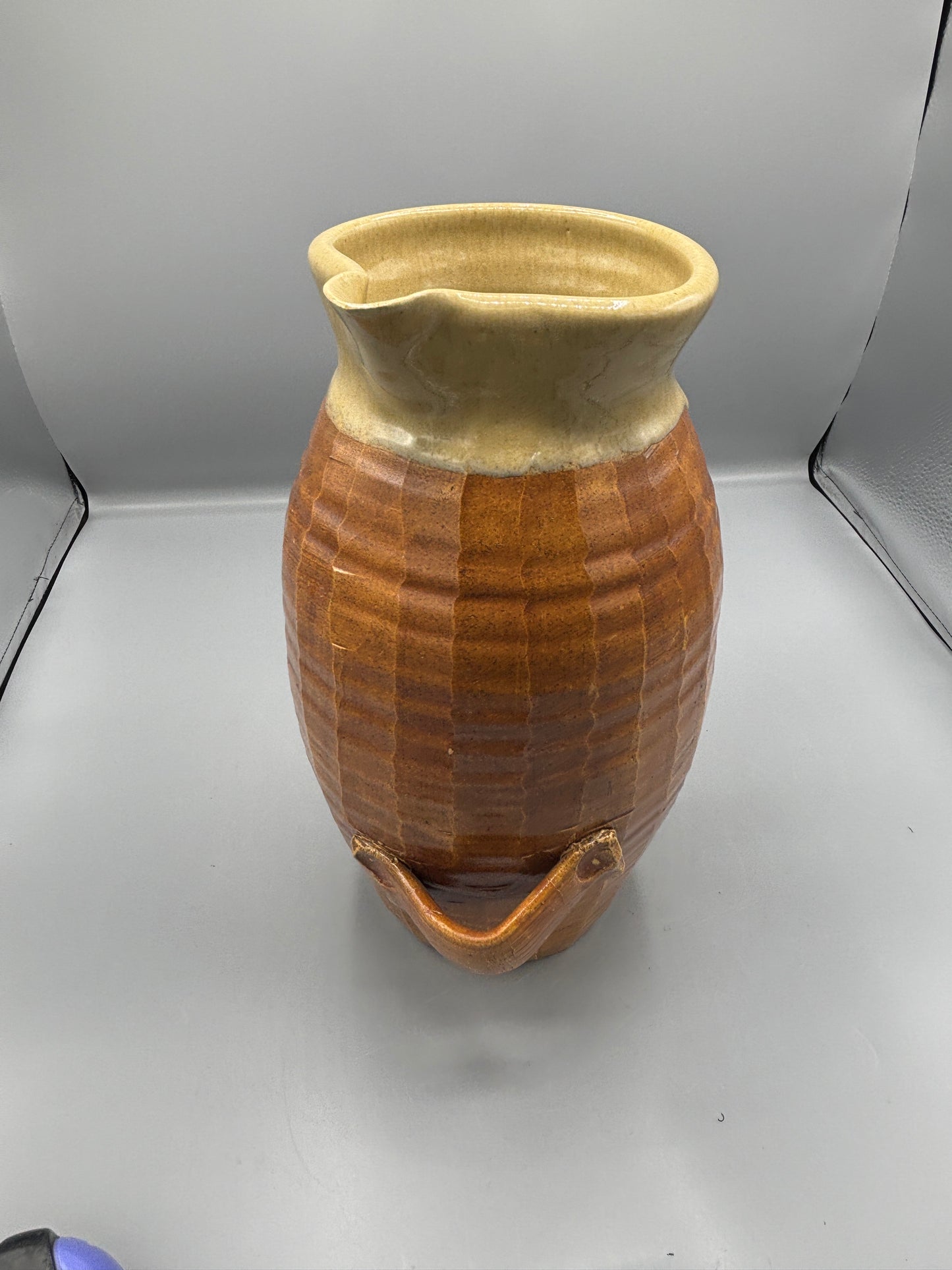 Vintage Ken Poole pottery pitcher