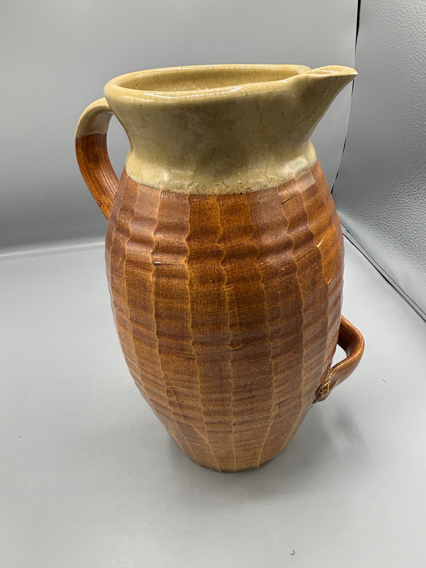 Vintage Ken Poole pottery pitcher