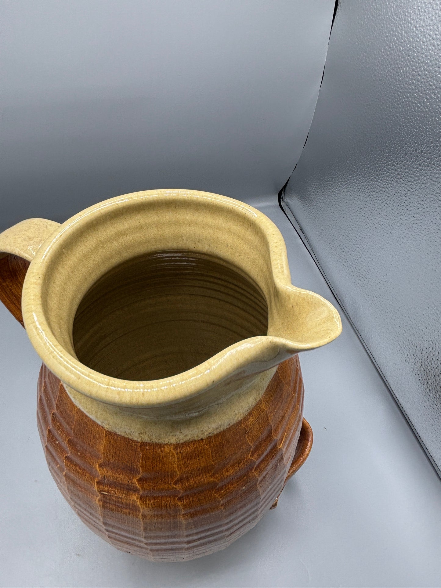 Vintage Ken Poole pottery pitcher