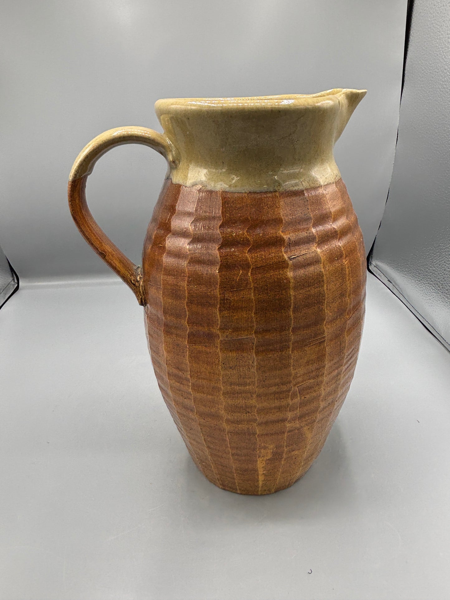 Vintage Ken Poole pottery pitcher