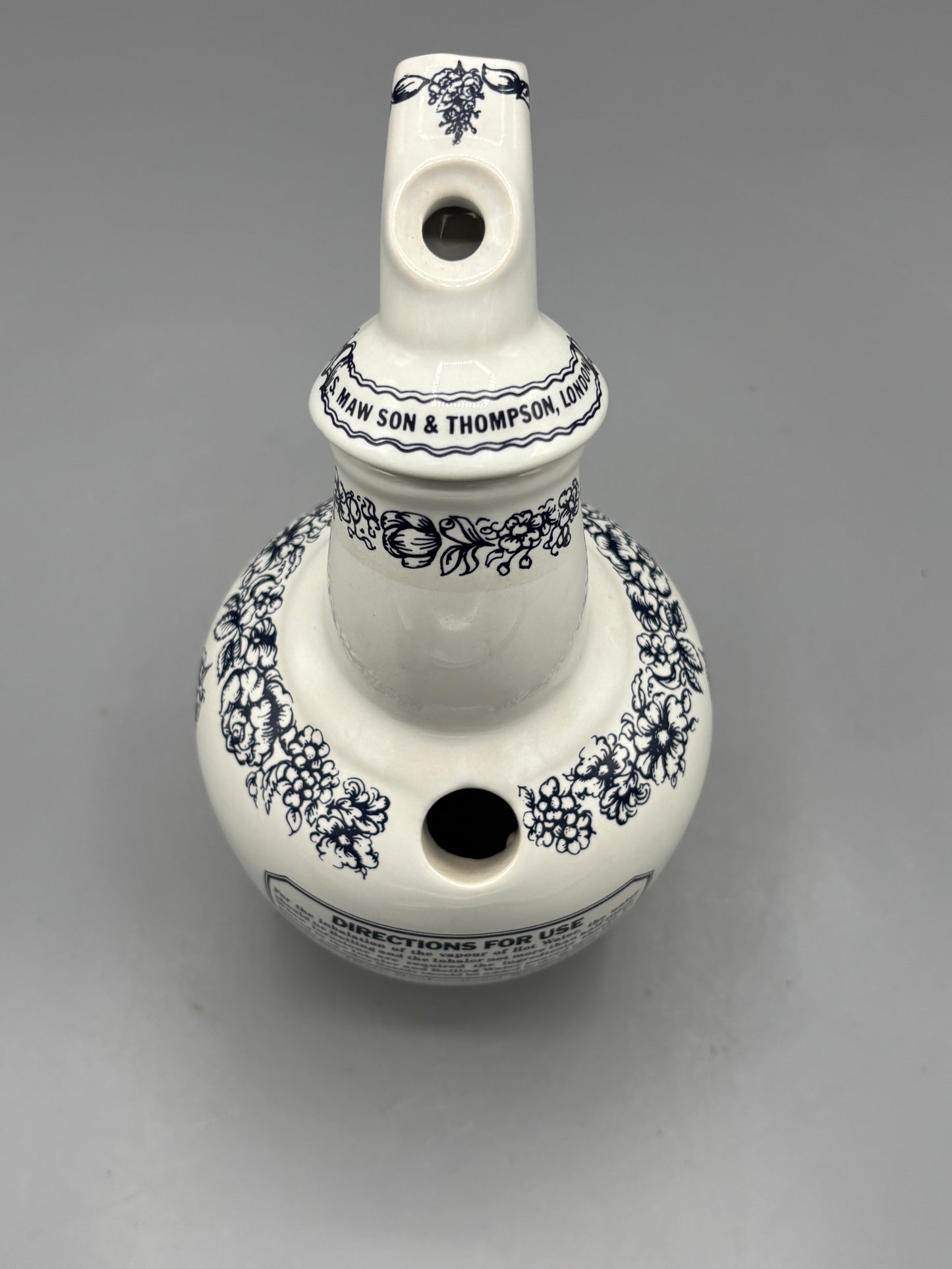 Vintage Replica of Maws Earthenware Inhaler replica