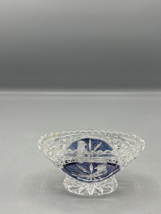 Vintage Hofbauer Byrdes footed bowl