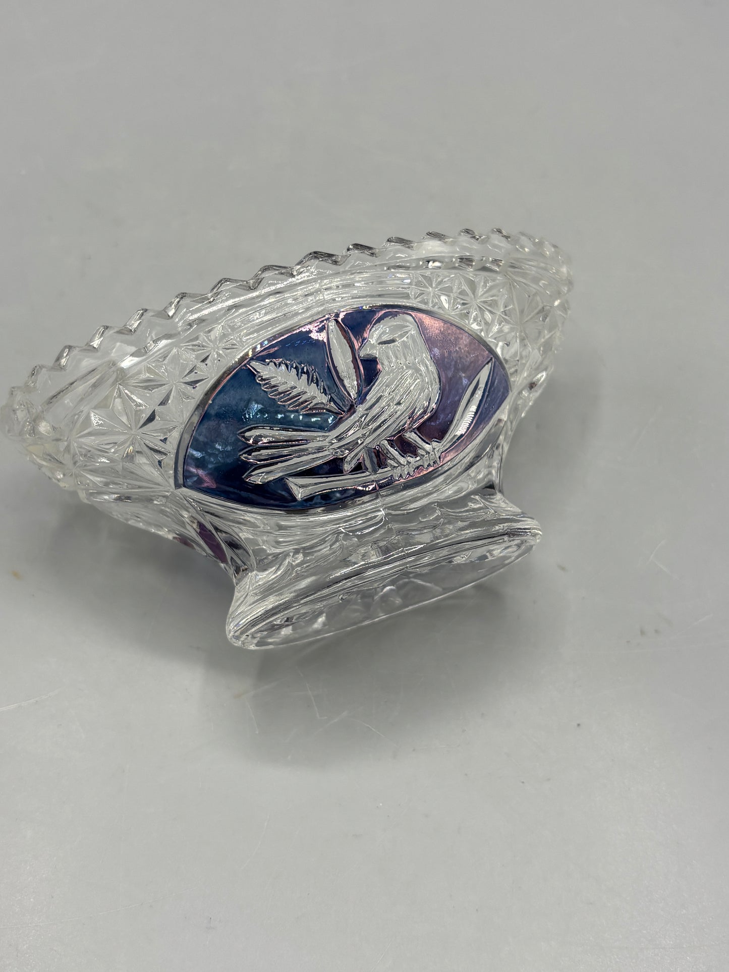 Vintage Hofbauer Byrdes footed bowl