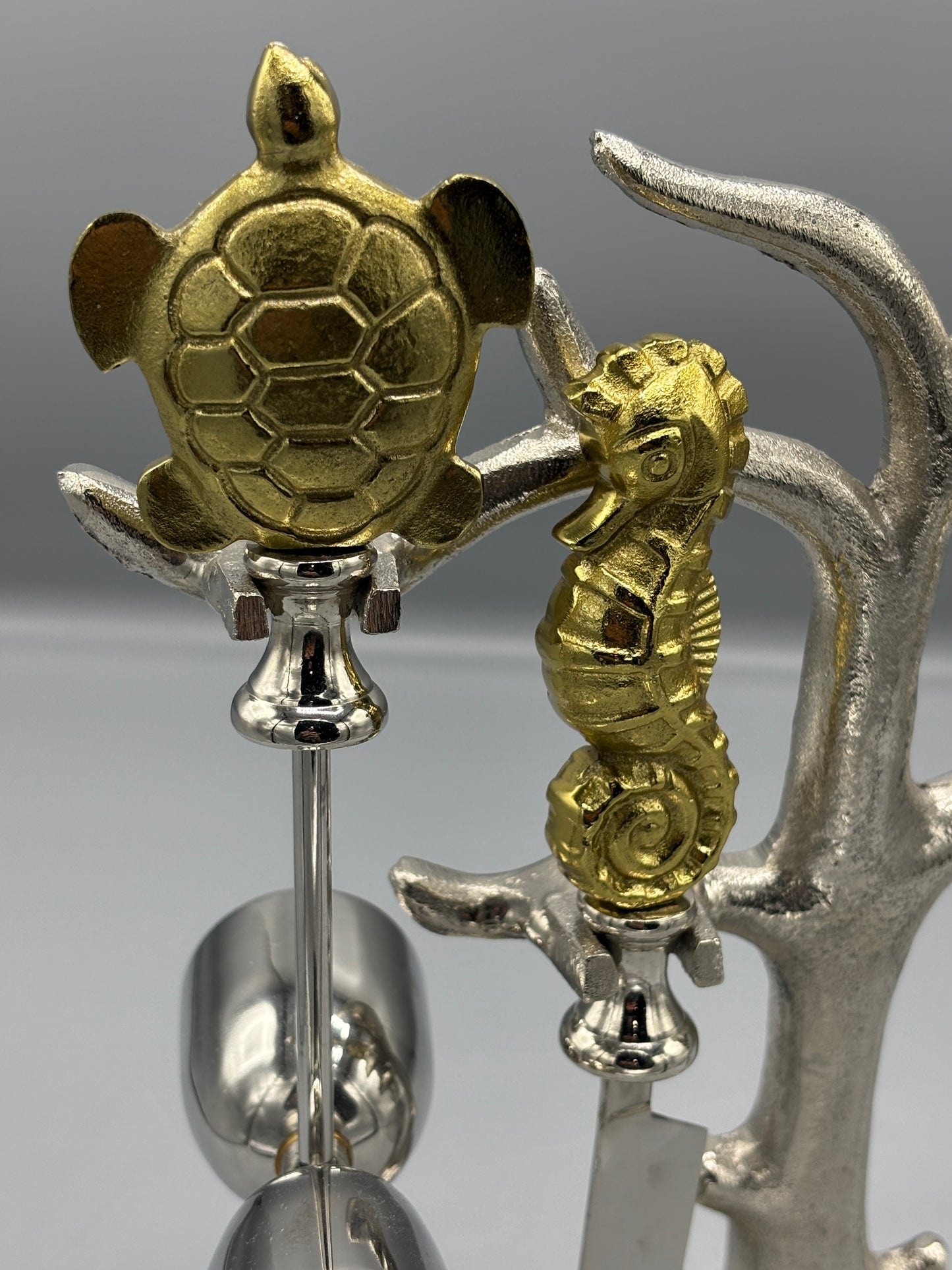 Godinger Sea of Life 5 piece bar set