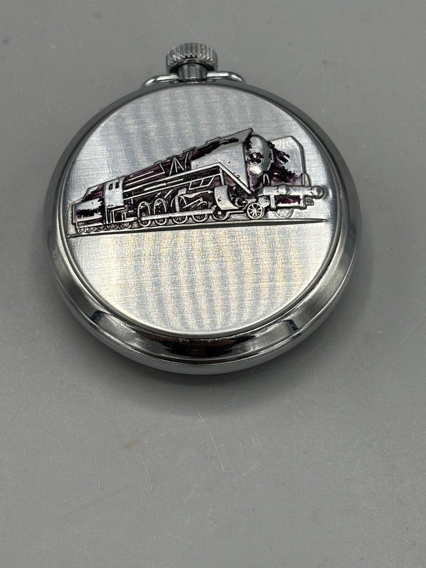 Vintage Satelite brand railroad style pocket watch