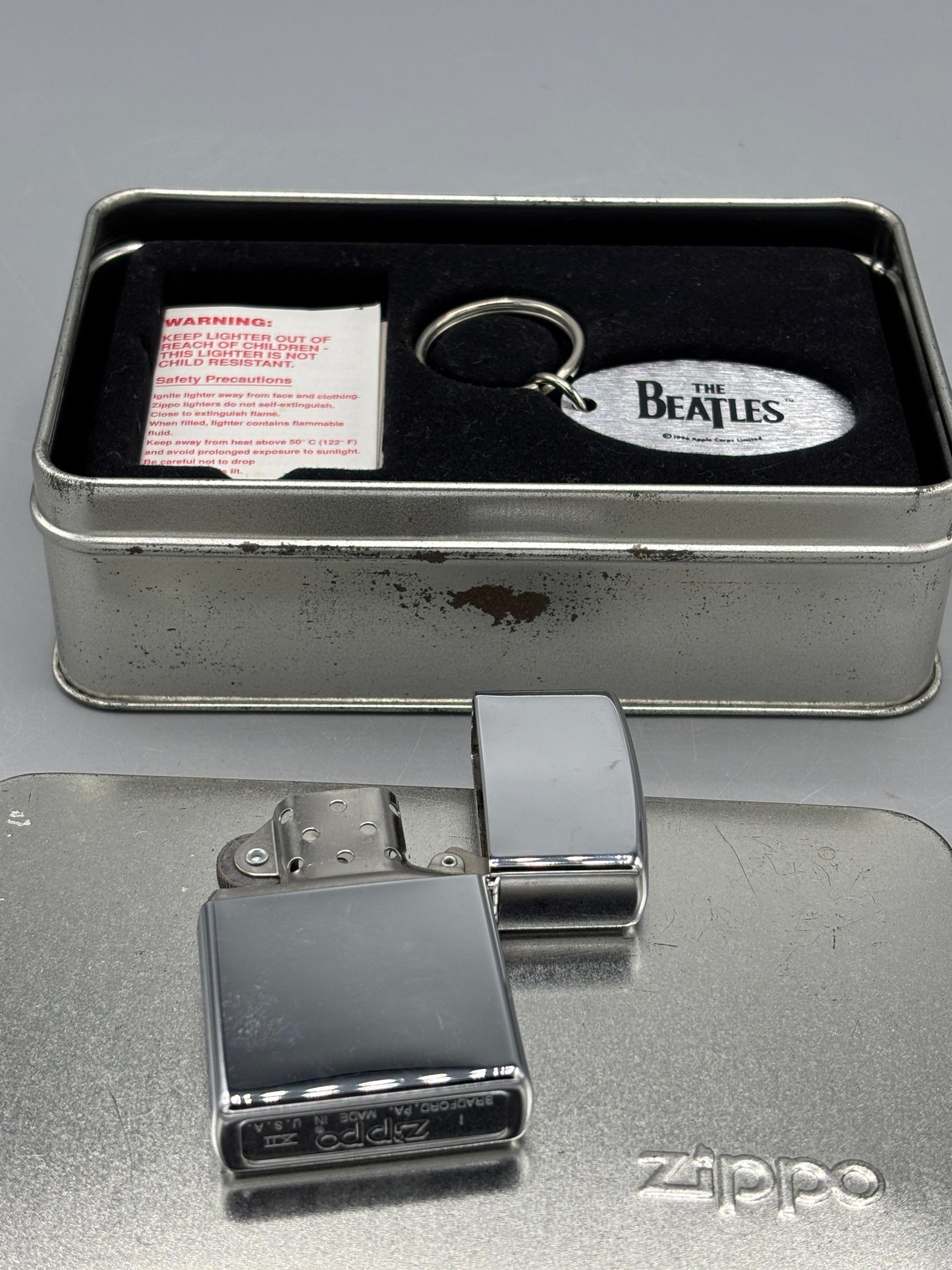 Vintage Zippo The Beatles Let it Go