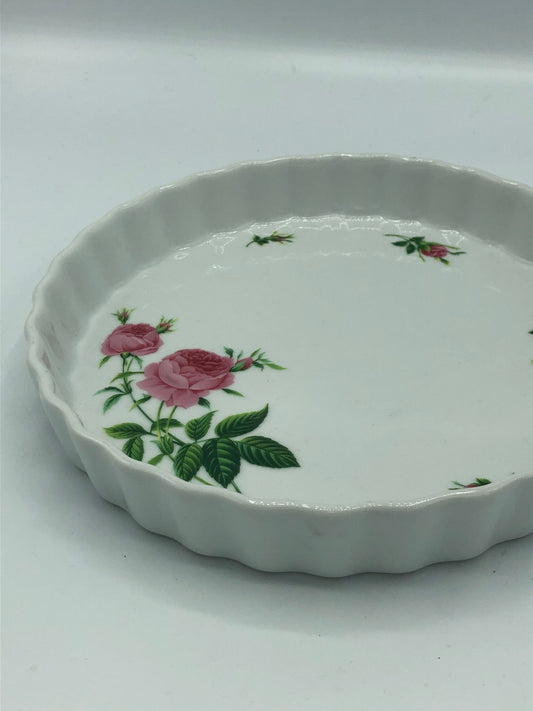 Christine Holm Porcelain Quiche Pie Plate