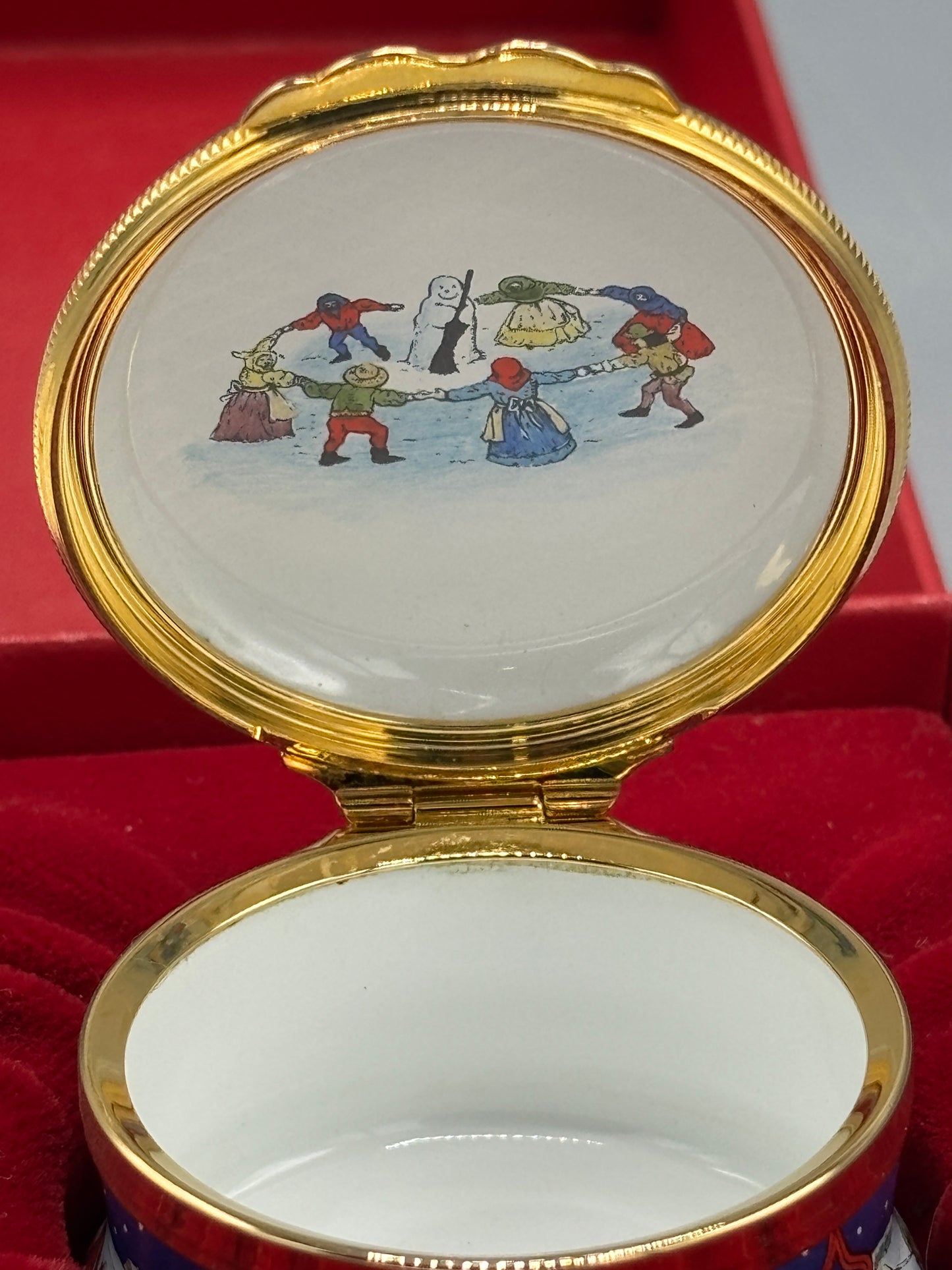Halcyon days enamel 93 xmas box